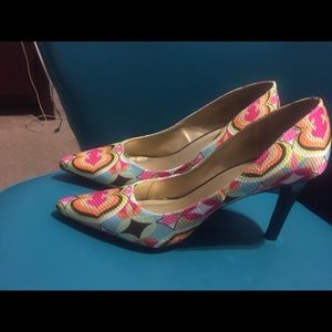 Pointy Colorful heels